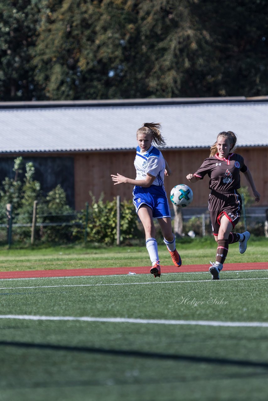 Bild 284 - B-Juniorinnen Ellerau - St.Pauli : Ergebnis: 1:5